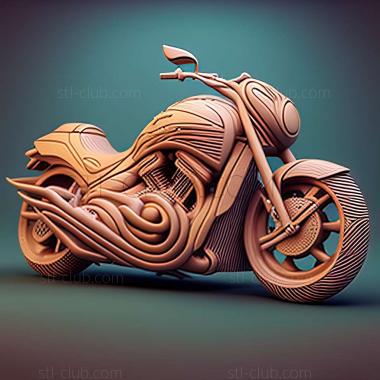 3D модель Suzuki Intruder M800 (STL)